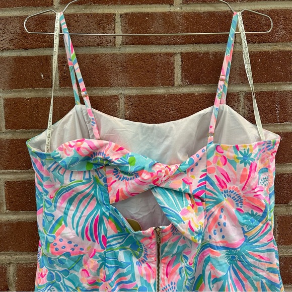 Lilly Pulitzer Pink and Blue Swim Coverup - Picture 8 of 12